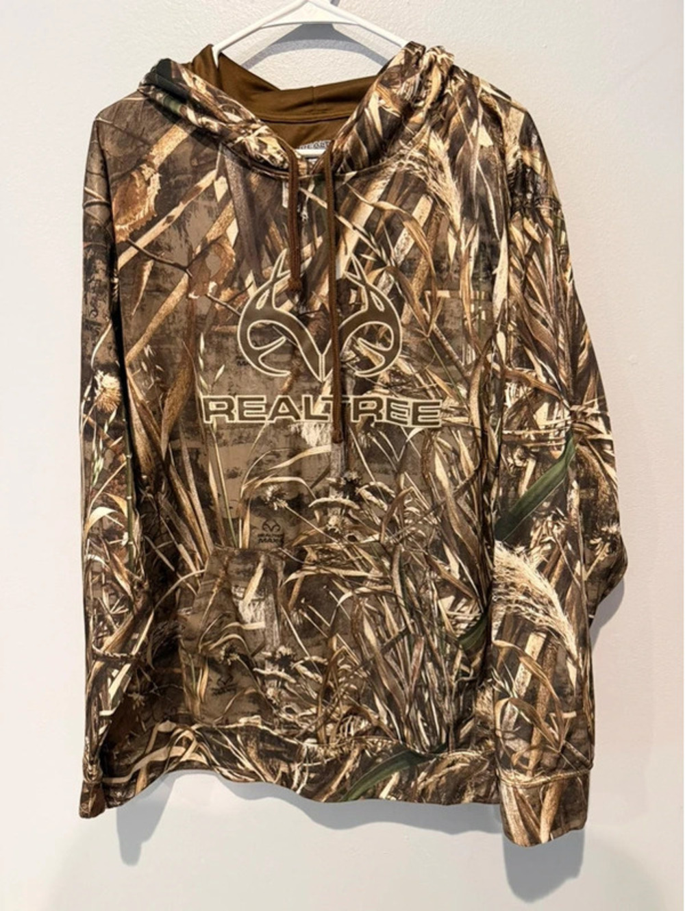Realtree MAX-5 Camo Hunting Hoodie XL 46/48 Pullover